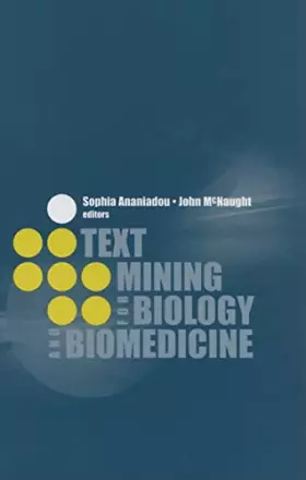 Couverture du produit · Text Mining for Biology And Biomedicine