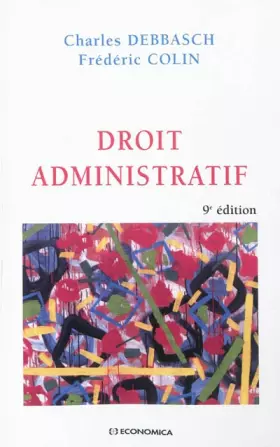 Couverture du produit · Droit administratif