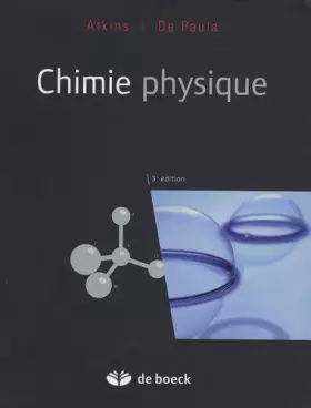 Couverture du produit · Chimie physique