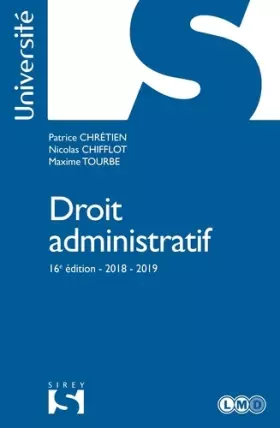 Couverture du produit · Droit administratif - 16e ed.