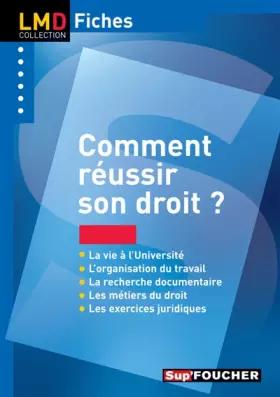 Couverture du produit · Comment réussir son droit