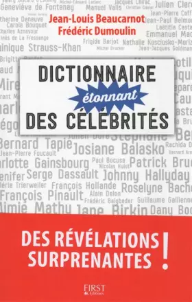 Couverture du produit · Dictionnaire étonnant des célébrités