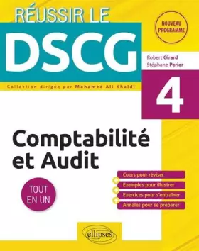 Couverture du produit · UE4 - Comptabilité et Audit