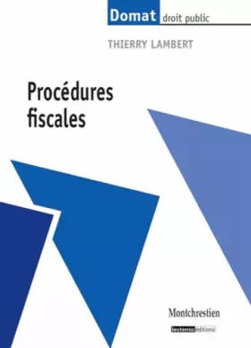 Couverture du produit · Procédures fiscales