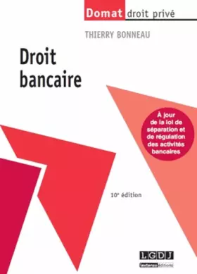 Couverture du produit · Droit Bancaire, 10ème édition