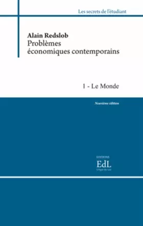 Couverture du produit · Problèmes économiques contemporains : 3 volumes : Tome 1, L'Europe  Tome 2, Le monde  Tome 3, La France