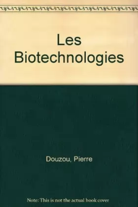Couverture du produit · Les Biotechnologies