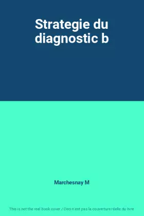 Couverture du produit · Strategie du diagnostic b