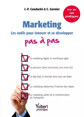 Couverture du produit · Marketing pas à pas - Les outils pour innover et se développer