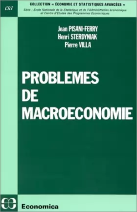 Couverture du produit · Problèmes de macroéconomie