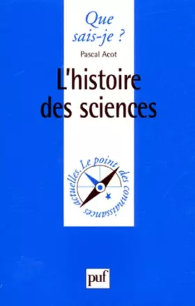 Couverture du produit · L'Histoire des sciences