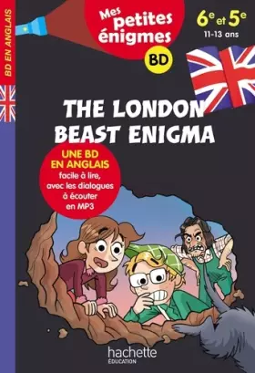 Couverture du produit · The London Beast Enigma - Mes petites énigmes 6e/5e - Cahier de vacances 2022