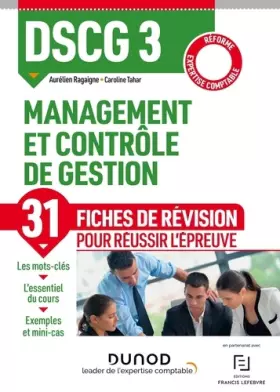 Couverture du produit · DSCG 3 - Management et contrôle de gestion - Fiches de révision: Réforme Expertise comptable
