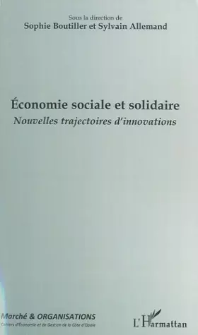 Couverture du produit · Economie sociale et solidaire Nouvelles trajectoires d'innovations