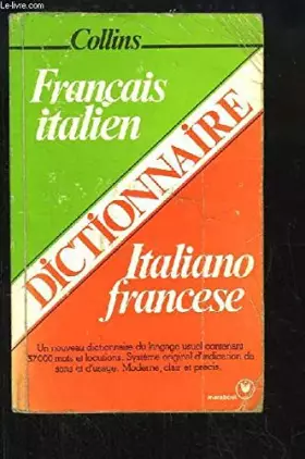 Couverture du produit · Dictionnaire collins français-italien, italien-français