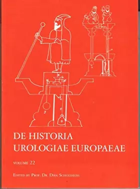 Couverture du produit · De Historia Urologiae Europaeae volume 22 - 2015