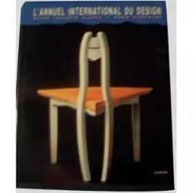 Couverture du produit · L'annuel international du design
