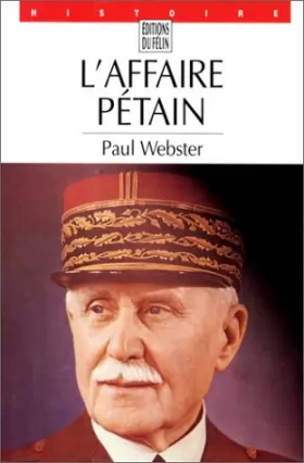 Couverture du produit · L'affaire Pétain