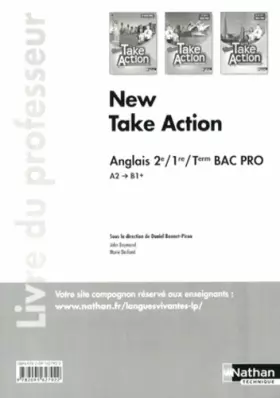 Couverture du produit · New Take Action - 2e/1re/Term Bac Pro
