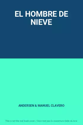 Couverture du produit · EL HOMBRE DE NIEVE