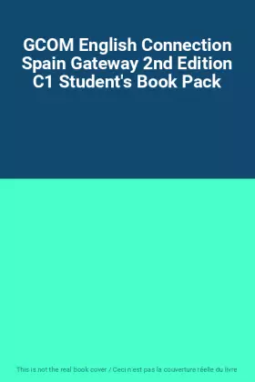 Couverture du produit · GCOM English Connection Spain Gateway 2nd Edition C1 Student's Book Pack