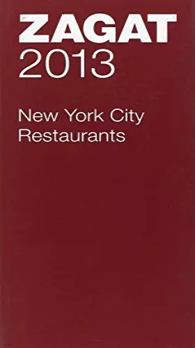 Couverture du produit · Zagat 2013 New York City Restaurants