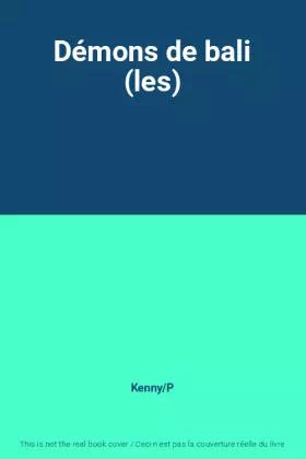 Couverture du produit · Démons de bali (les)