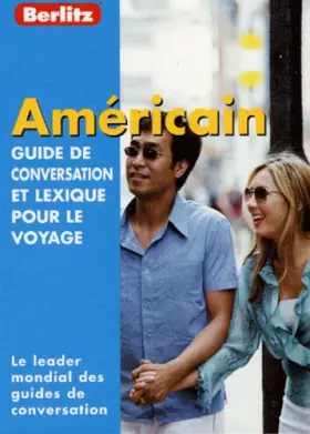 Couverture du produit · Guide de conservation et lexique pour le voyage : Américain