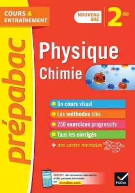 Couverture du produit · Prépabac Physique-chimie 2de: nouveau programme de Seconde