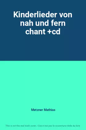 Couverture du produit · Kinderlieder von nah und fern chant +cd