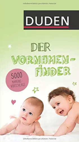 Couverture du produit · Duden - Der Vornamenfinder
