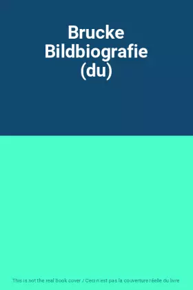 Couverture du produit · Brucke Bildbiografie (du)