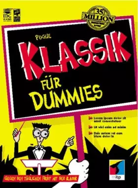 Couverture du produit · Klassik für Dummies. Für mehr Spaß mit klassischer Musik - Pogue David und Scott Speck