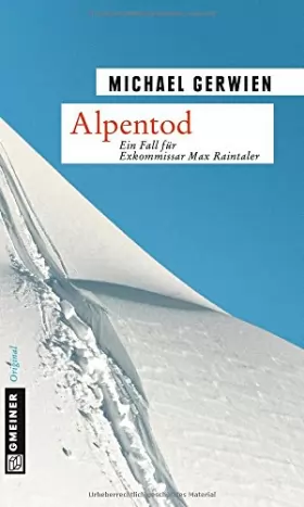 Couverture du produit · Alpentod