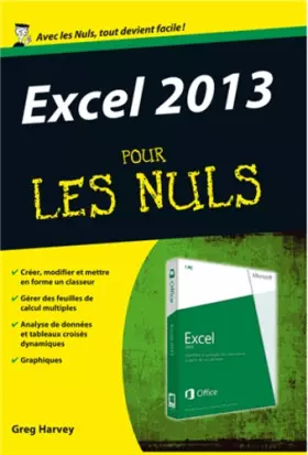 Couverture du produit · Excel 2013 Poche pour les Nuls