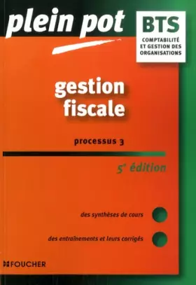 Couverture du produit · Gestion fiscale : Processus 3 (Ancienne Edition)