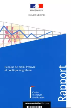 Couverture du produit · Besoins de main-d'oeuvre et politique migratoire : rapport au premier ministre