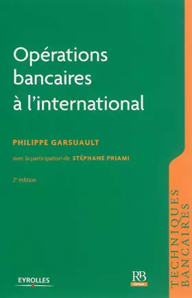 Couverture du produit · Opérations bancaires à l'international