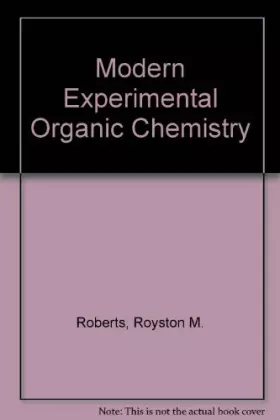 Couverture du produit · Modern Experimental Organic Chemistry