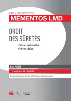 Couverture du produit · Droit des sûretés