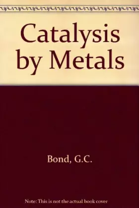 Couverture du produit · Catalysis By Metals