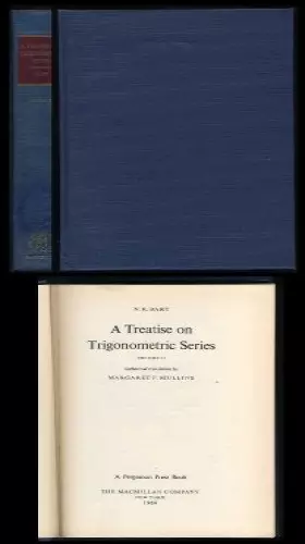 Couverture du produit · A Treatise on Trigonometric Series, Volume II
