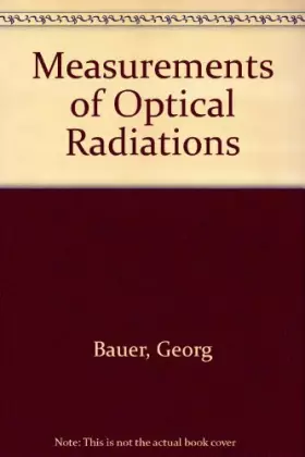 Couverture du produit · Measurements of Optical Radiations
