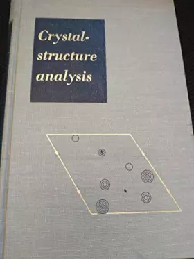 Couverture du produit · Crystal-structure analysis