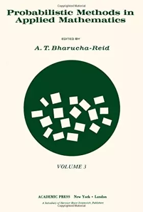 Couverture du produit · Probabilistic Methods in Applied Mathematics: v. 3