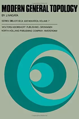 Couverture du produit · Modern General Topology (Bibliotheca Mathematica)