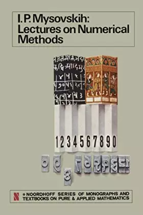 Couverture du produit · Lectures on Numerical Methods