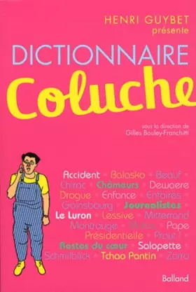 Couverture du produit · Dictionnaire Coluche