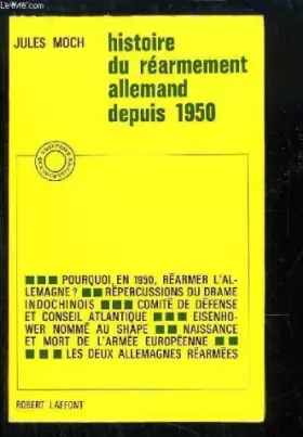 Couverture du produit · Histoire du réarmement allemand depuis 1950.