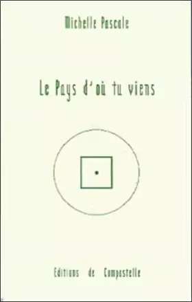 Couverture du produit · Le pays d'où tu viens